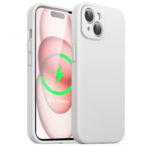 Etui Exoguard Plain - Apple Iphone 15 - White