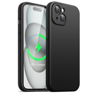 Etui Exoguard Plain - Apple Iphone 15 - Black