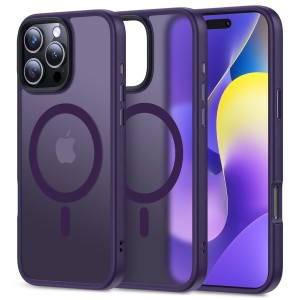 Etui Exoguard Frosted - Apple Iphone 16 Pro - Purple