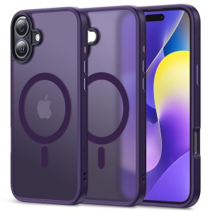 Etui Exoguard Frosted - Apple Iphone 16 - Purple