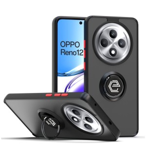 Etui Exoguard O-Ring - Oppo Reno 12 F / 12 Fs - Black / Red