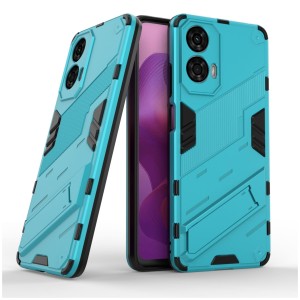 Etui Exoguard Bibercas - Motorola Moto G04 / G24 - Blue