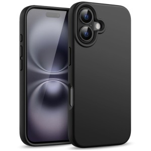 Etui Exoguard Plain - Apple Iphone 16 - Black