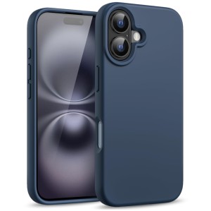 Etui Exoguard Plain - Apple Iphone 16 - Dark Blue