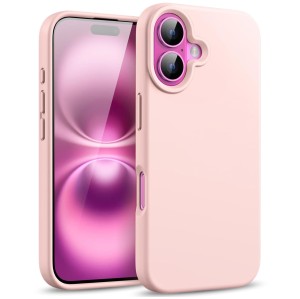 Etui Exoguard Plain - Apple Iphone 16 - Light Pink