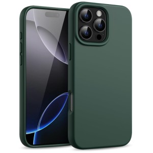 Etui Exoguard Plain - Apple Iphone 16 Pro Max - Dark Green