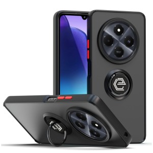 Etui Exoguard O-Ring - Xiaomi Redmi 14c - Black / Red