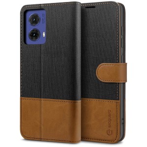 Exoguard Wallet - Motorola Moto G85 5g - Black / Brown