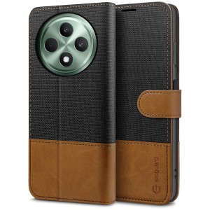 Exoguard Wallet - Oppo Reno 12 F / 12 Fs - Black / Brown