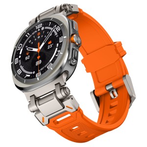 Pasek Exoguard Explorer - Samsung Galaxy Watch Ultra - Orange / Titanium