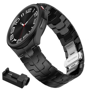 Pasek / Bransoleta Exoguard Iron - Samsung Galaxy Watch 4 / 5 / 6 / 7 - Black