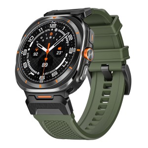 Pasek Exoguard Sergeant - Samsung Galaxy Watch Ultra - Dark Green / Black