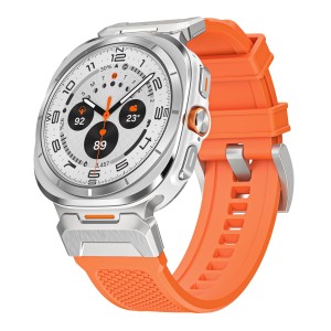 Pasek Exoguard Sergeant - Samsung Galaxy Watch Ultra - Orange / Silver