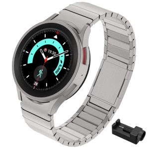 Pasek Exoguard Magnetic - Samsung Galaxy Watch 4 / 5 / 6 / 7 - Titanium