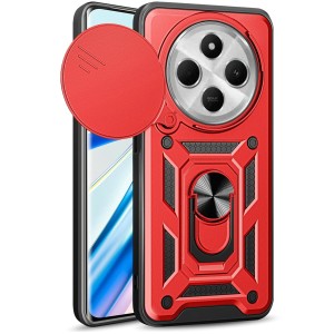 Etui Exoguard Camshield - Xiaomi Redmi 14c - Red