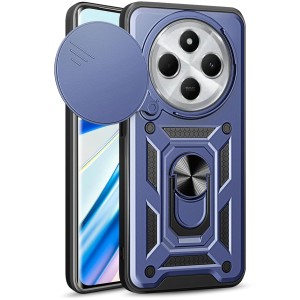 Etui Exoguard Camshield - Xiaomi Redmi 14c - Blue