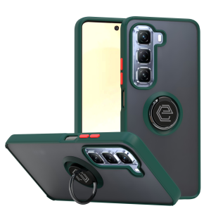 Etui Exoguard O-Ring - Infinix Hot 50 (4g) - Dark Green