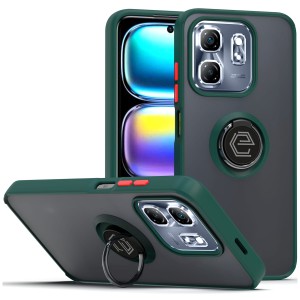 Etui Exoguard O-Ring - Infinix Hot 50i / Infinix Smart 9 - Dark Green