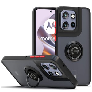 Etui Exoguard O-Ring - Motorola Edge 50 Neo - Black / Red