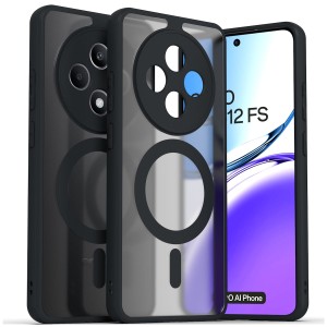 Etui Exoguard Matte Lite - Oppo Reno 12 F / 12 Fs - Black