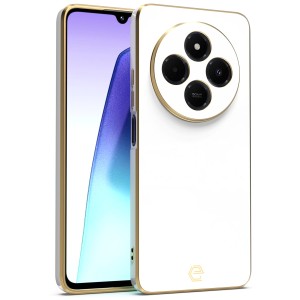 Etui Exoguard Glamour - Xiaomi Redmi 14c / Poco C75 - White