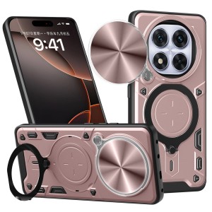 Etui Exoguard Ringshield - Xiaomi Redmi Note 14 Pro 5g / Poco X7 5g - Rose
