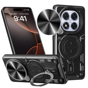 Etui Exoguard Ringshield - Xiaomi Redmi Note 14 Pro Plus 5g - Black