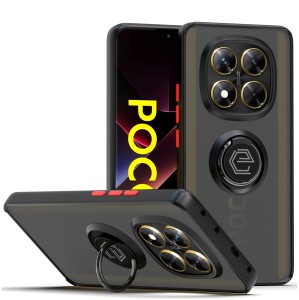 Etui Exoguard O-Ring - Xiaomi Redmi Note Pro 14 5g / Poco X7 5g - Black / Red