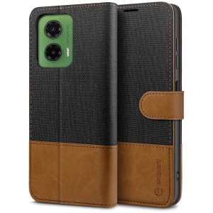 Exoguard Wallet - Motorola Moto G35 - Black / Brown