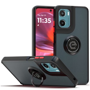 Etui Exoguard O-Ring - Motorola Moto G05 - Black / Red