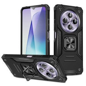 Etui Exoguard Qring - Xiaomi Redmi 14c / Poco C75 - Black