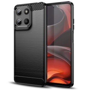 Etui Exoguard Carbon - Motorola Moto G15 - Black