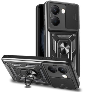 Etui Exoguard Camshield - Xiaomi Poco X7 Pro 5g - Black