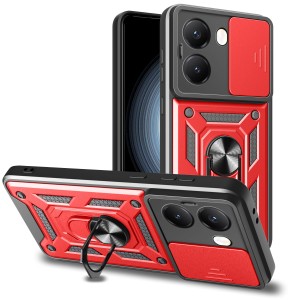 Etui Exoguard Camshield - Xiaomi Poco X7 Pro 5g - Red
