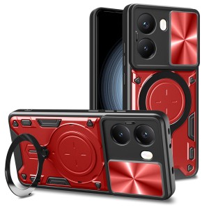 Etui Exoguard Ringshield - Xiaomi Poco X7 Pro 5g - Red