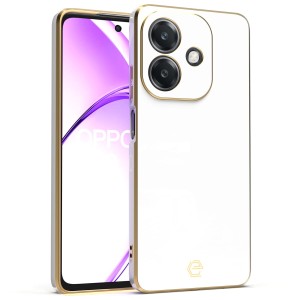 Etui Exoguard Glamour - Oppo A40 / A40m / A60 5g - White