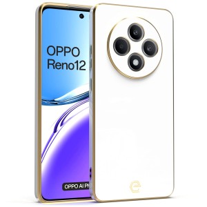 Etui Exoguard Glamour - Oppo Reno 12 F / 12 Fs - White