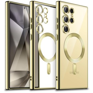 Etui Exoguard Electroplated - Samsung Galaxy S25 Ultra - Gold