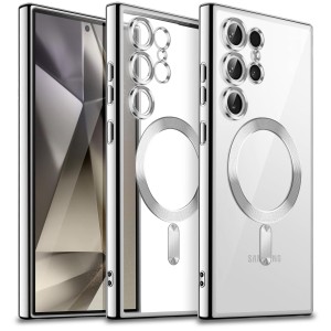 Etui Exoguard Electroplated - Samsung Galaxy S25 Ultra - Silver