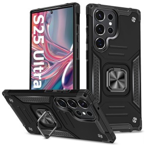 Etui Exoguard Qring - Samsung Galaxy S25 Ultra - Black