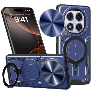 Etui Exoguard Ringshield - Xiaomi Redmi Note 14 Pro 5g - Blue