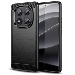 Etui Exoguard Carbon - Xiaomi Redmi Note 14 Pro 5g - Black