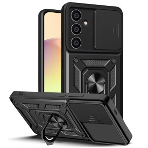 Etui Exoguard Camshield - Samsung Galaxy S25 Plus - Black