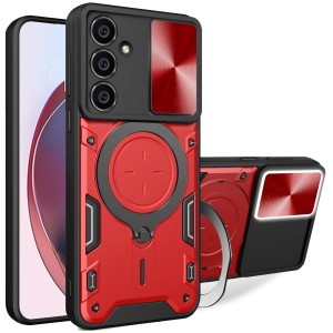 Etui Exoguard Ringshield - Samsung Galaxy S25 Plus - Red