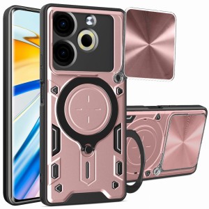 Etui Exoguard Ringshield - Tecno Pova 6 Neo - Rose