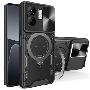 Etui Exoguard Ringshield - Infinix Hot 50i / Infinix Smart 9 - Black