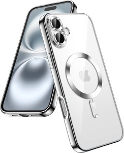 Etui Exoguard Electroplated - Apple Iphone 16 - Silver