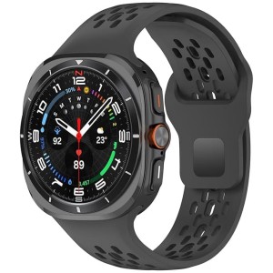Pasek Exoguard Perforated - Samsung Galaxy Watch Ultra - Black