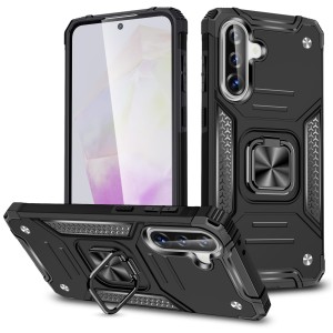 Etui Exoguard Qring - Samsung Galaxy A56 - Black