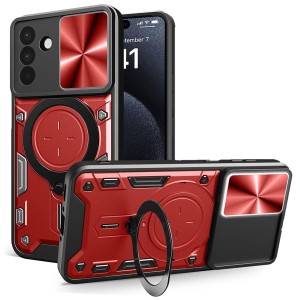 Etui Exoguard Ringshield - Samsung Galaxy A56 5g - Red